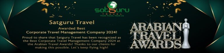 Arabian Travel Awards - Satguru Travel UAE